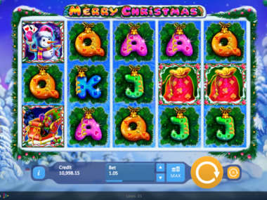 Automat hazardowy Merry Christmas za darmo online