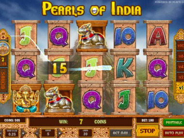 Automat hazardowy Pearls Of India online