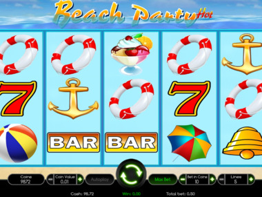Beach Party Hot gra wrzutowa online