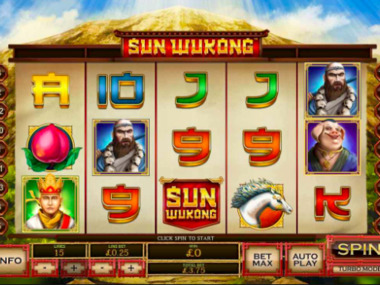 Graj za darmo na maszynie hazardowej Sun Wukong