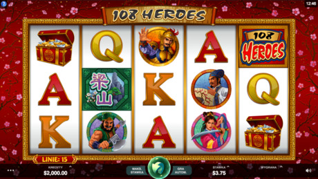 108 Heroes darmowa gra casino