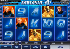 Automat do gry Fantastic Four za darmo