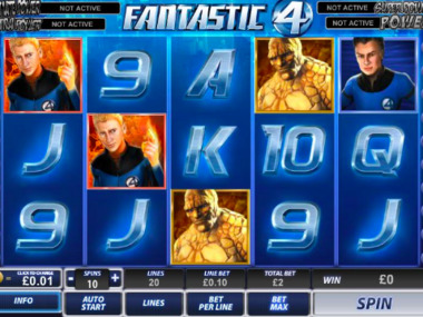 Automat do gry Fantastic Four za darmo