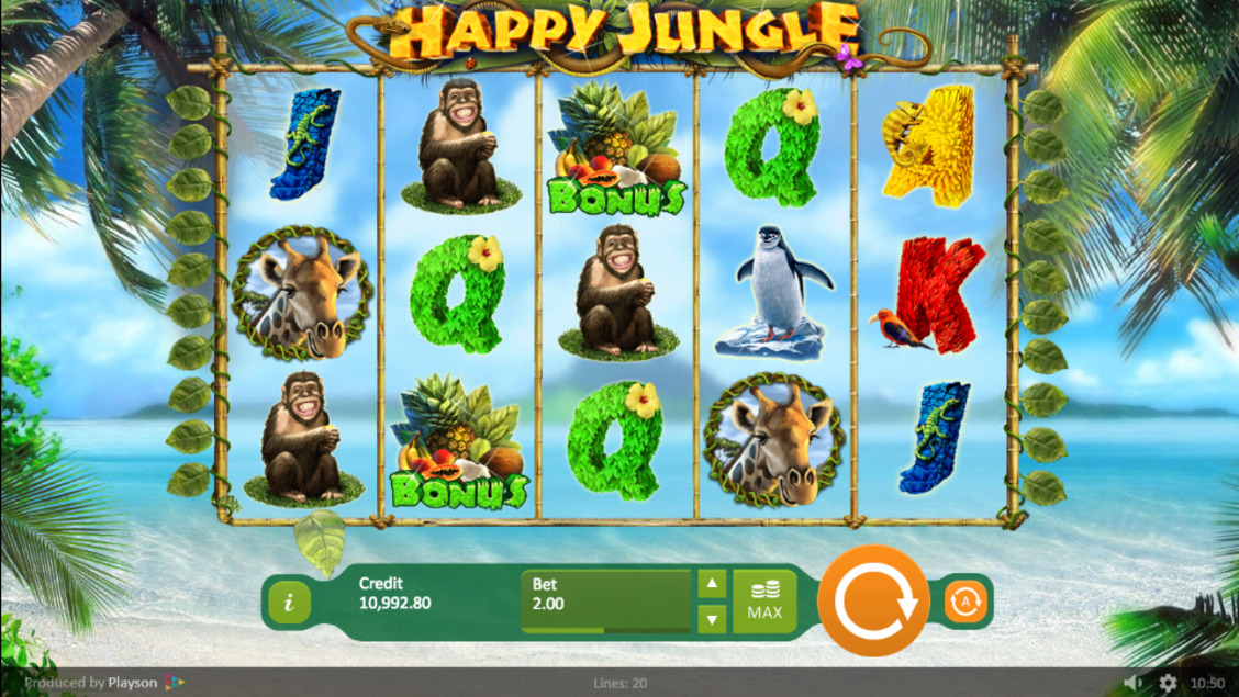 Automat do gry Happy Jungle za darmo