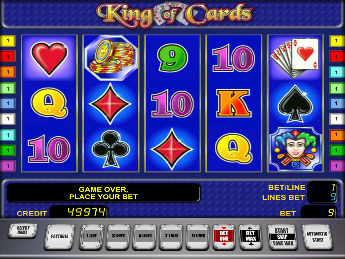 Automat do gry King of Cards za darmo