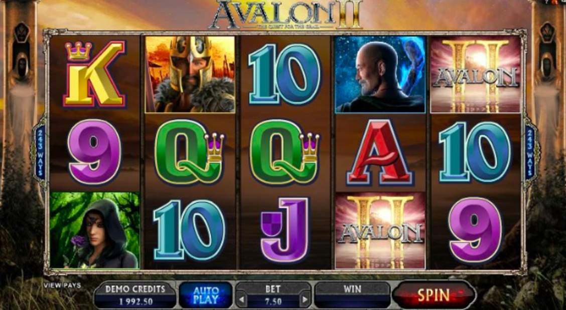 Automat hazardowy Avalon II online