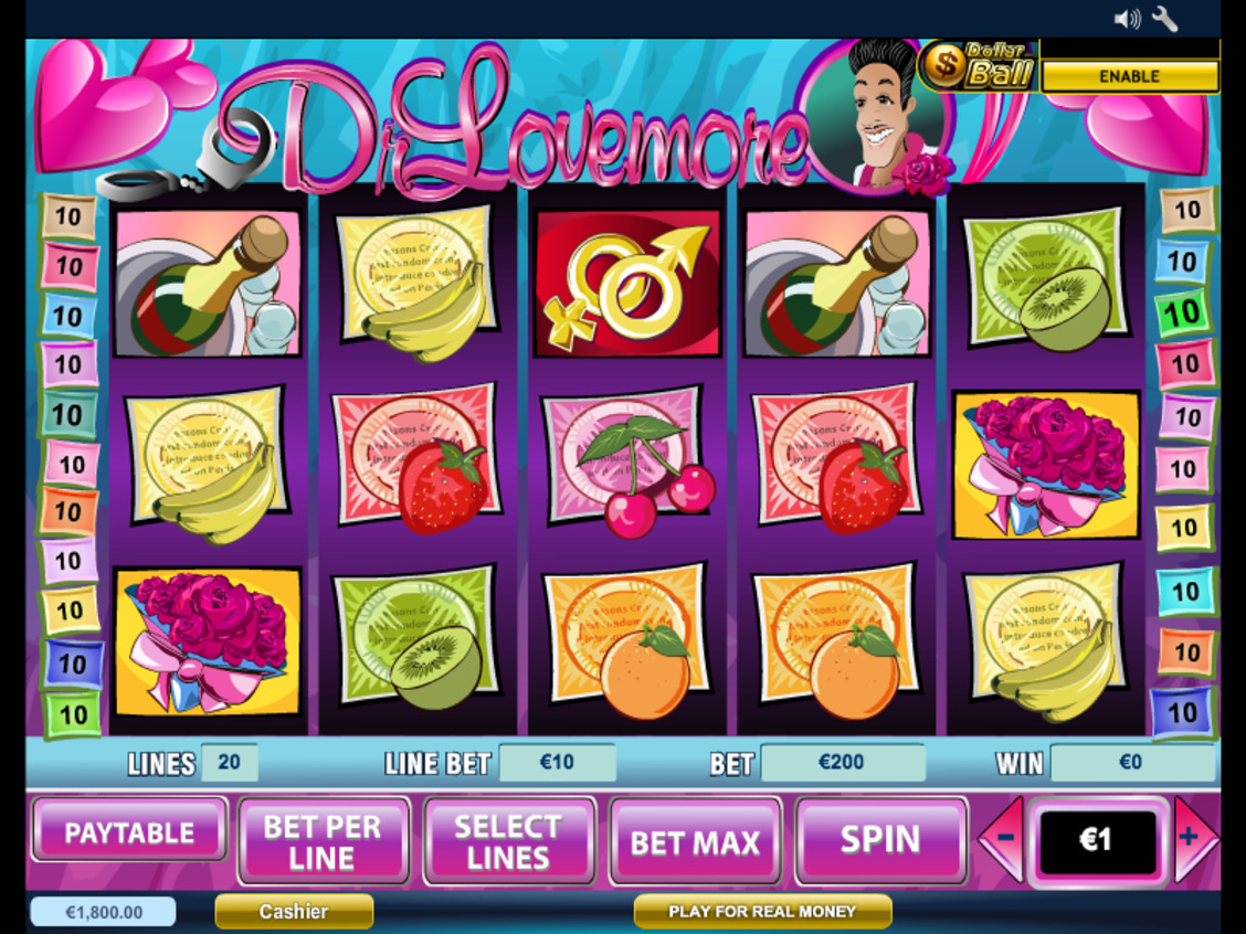 Automat hazardowy Dr Lovemore za darmo online