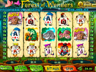 Automat hazardowy Forest of Wonders bez rejestracji