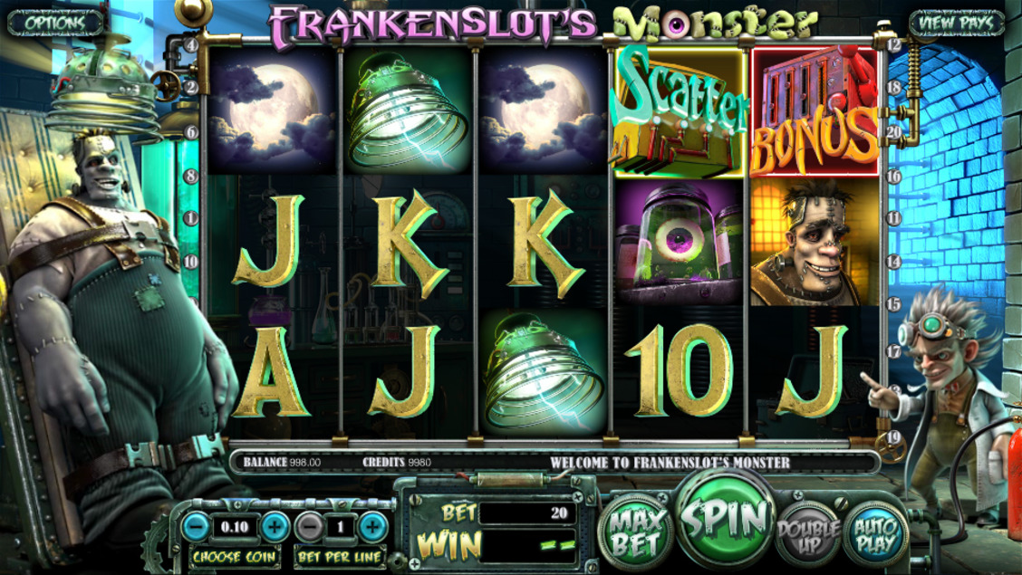 Automat hazardowy Frankenslots Monster online