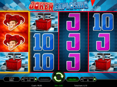 Automat hazardowy Joker Explosion za darmo online