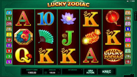 Automat hazardowy Lucky Zodiac za darmo online