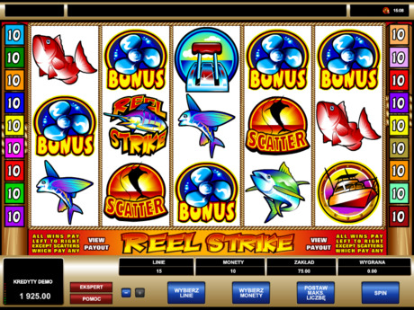 Automat hazardowy Reel Strike bez rejestracji