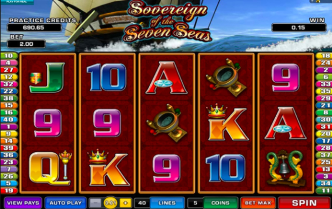 Automat hazardowy Sovereign of the Seven Seas bez rejestracji