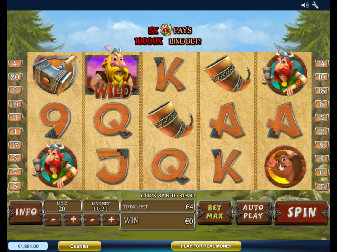 Automat hazardowy Viking Mania online