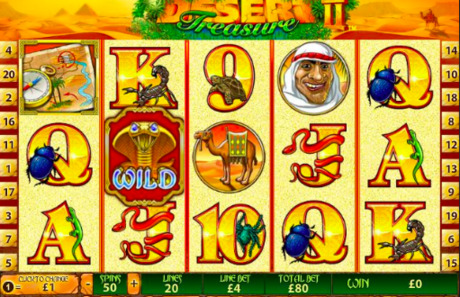 Automat kasynowy Desert Treasure 2 za darmo