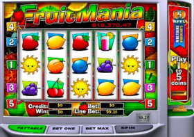 Automat kasynowy online - Fruit Mania