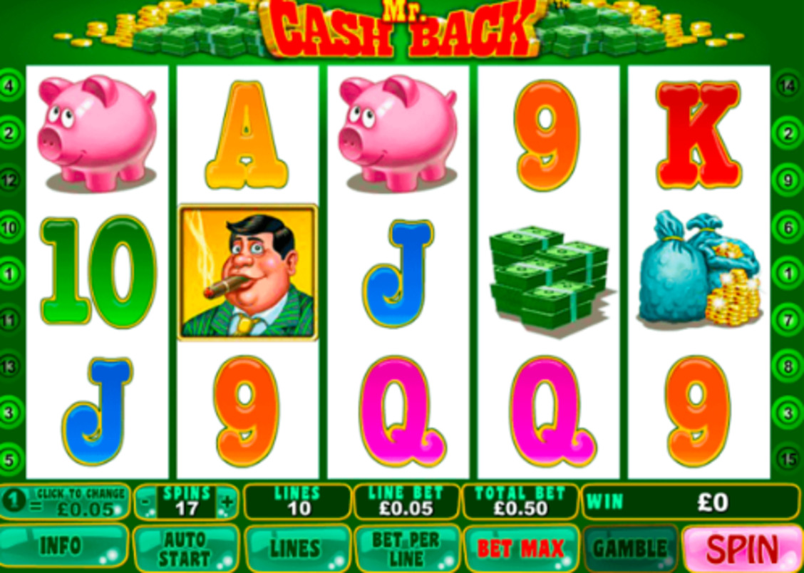 Automat kasynowy online - Mr. Cashback