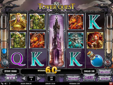 Automat kasynowy Tower Quest bez rejestracji