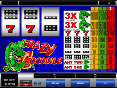 Crazy Crocodile darmowa gra casino