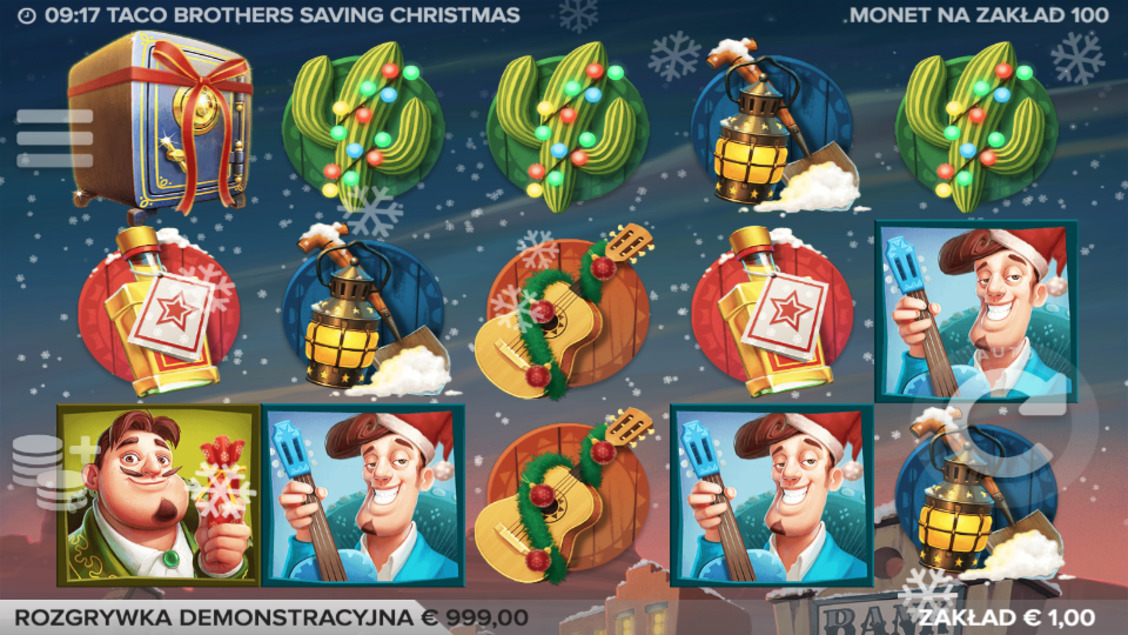 Darmowa gra hazardowa Taco Brothers Saving Christmas