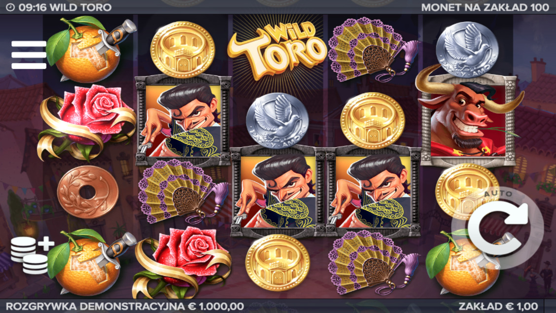Darmowa gra hazardowa Wild Toro