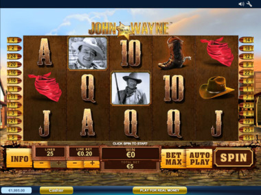 Darmowa gra kasynowa John Wayne