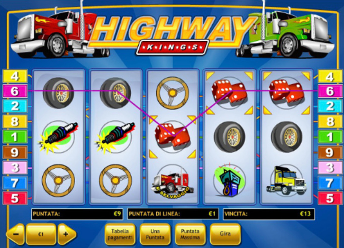 Darmowa gra maszynowa Highway Kings