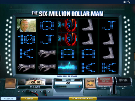 Darmowa gra maszynowa The Six Million Dollar Man
