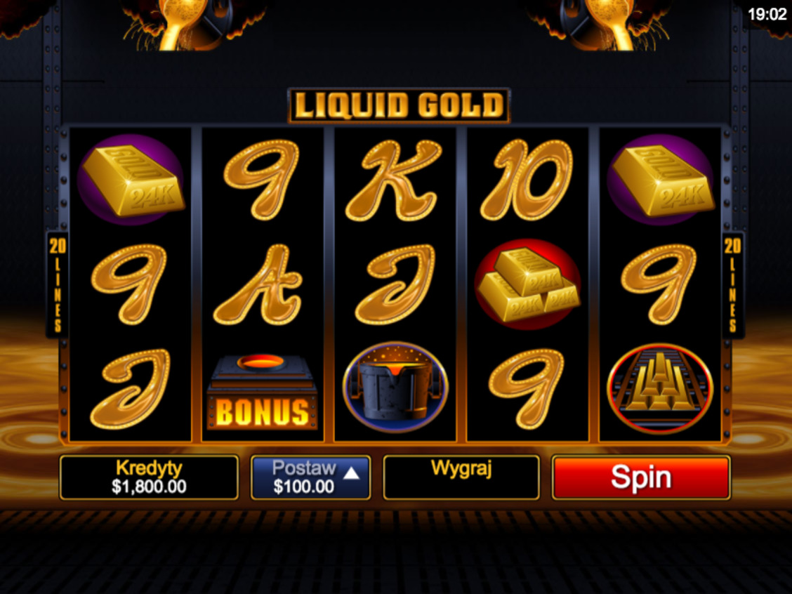 Darmowa gra w Liquid Gold