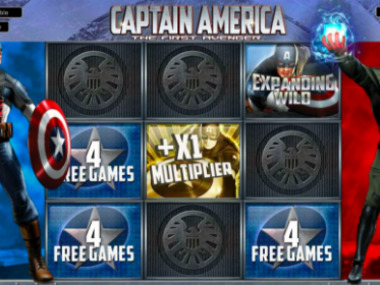 Darmowa gra wrzutowa Captain America