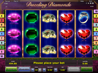 Darmowa gra wrzutowa Dazzling Diamonds