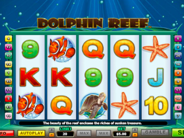 Darmowa gra wrzutowa Dolphin Reef