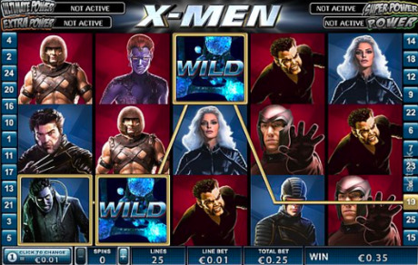 Darmowa gra wrzutowa X Men