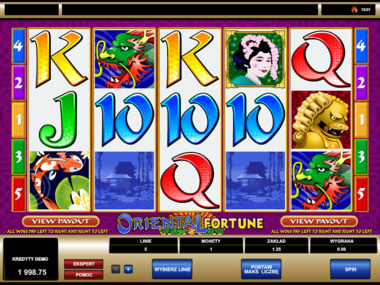 Darmowy automat hazardowy Oriental Fortune