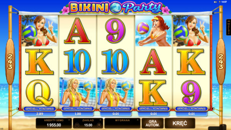 Darmowy automat kasynowy Bikini Party