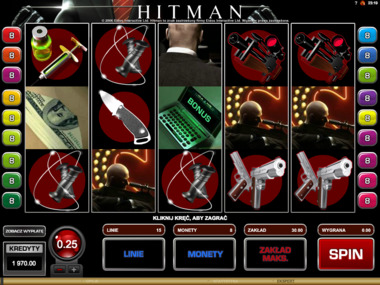 Darmowy automat kasynowy Hitman
