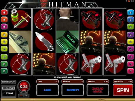 Darmowy automat kasynowy Hitman