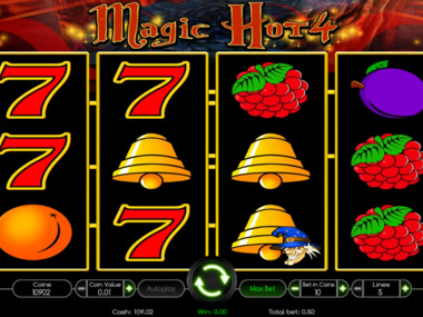 Darmowy automat kasynowy Magic Hot 4