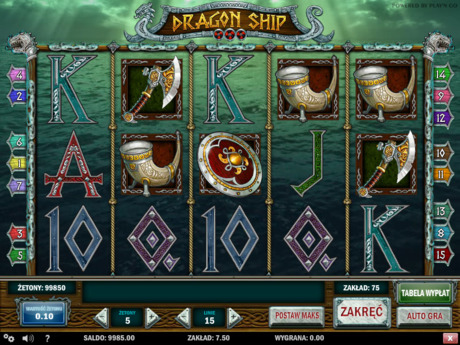 Dragon Ship jednoręki bandyta za darmo