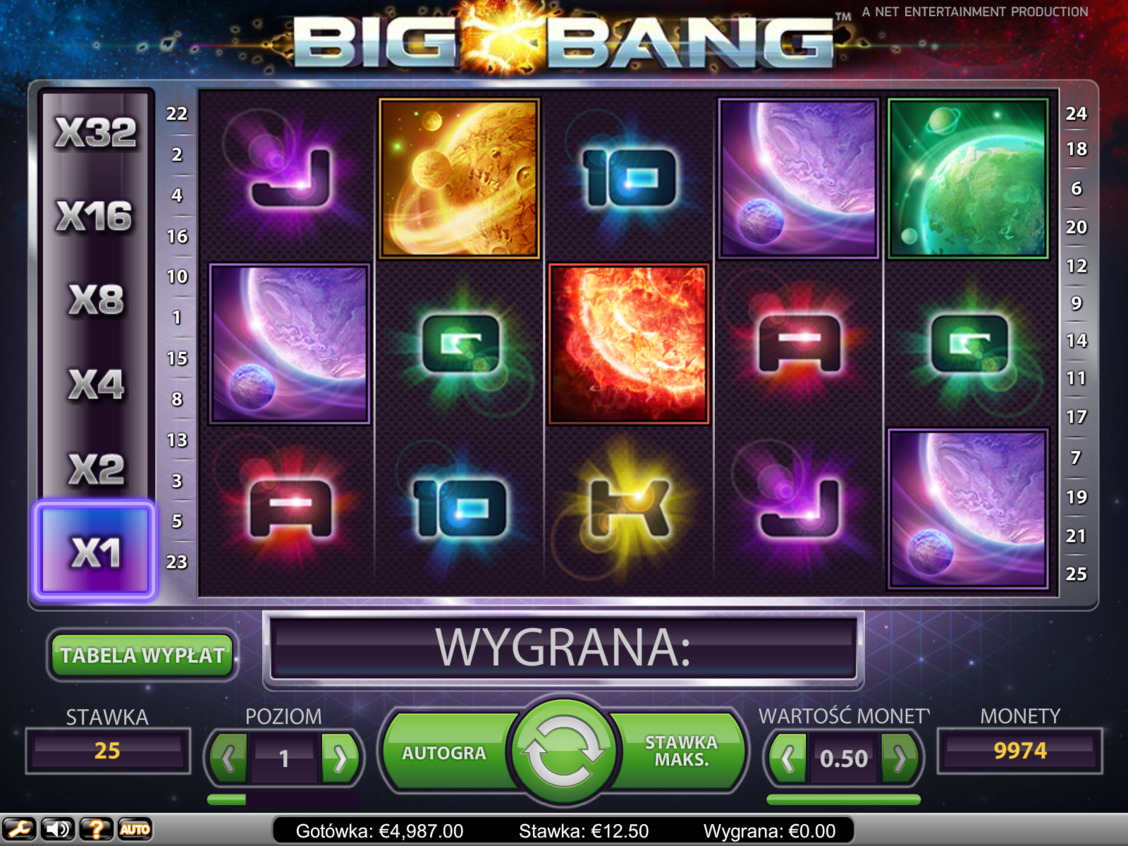 Gra hazardowa Big Bang
