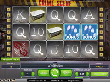 Gra hazardowa Crime Scene