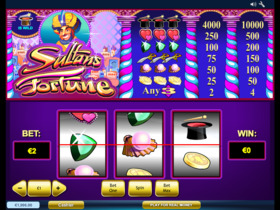 Gra hazardowa Sultan's Fortune bez depozytu