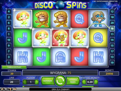 Gra kasynowa Disco Spins