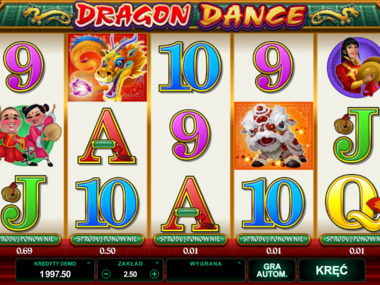 Gra kasynowa Dragon Dance za free
