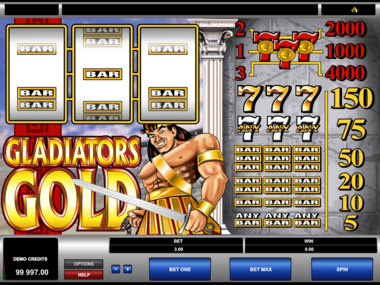 Gra kasynowa Gladiators Gold online