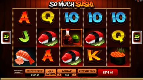 Gra kasynowa So Much Sushi online