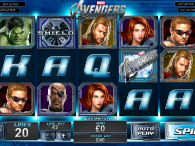 Gra kasynowa The Avengers za darmo
