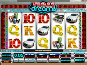 Gra kasynowa Vegas Dreams bez rejestracji