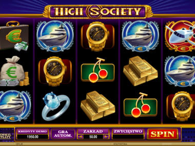 Gra maszynowa online High Society