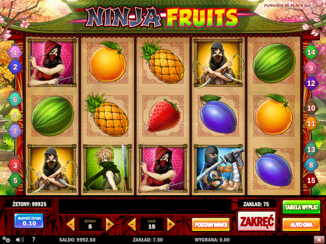 Graj bez rejestracji w Ninja Fruits